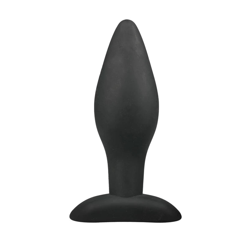 Plug Anal Negro Silicona Easy Toys- Salvaje Sex Store
