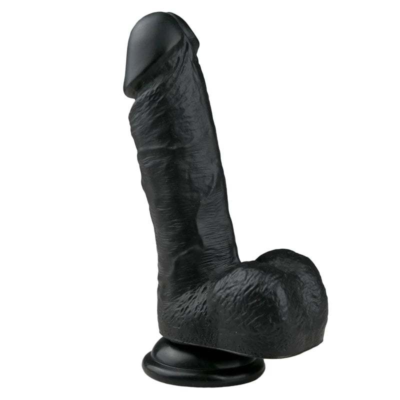 Dildo Realista Negro 17.5 cm Easy Toys- Salvaje Sex Store