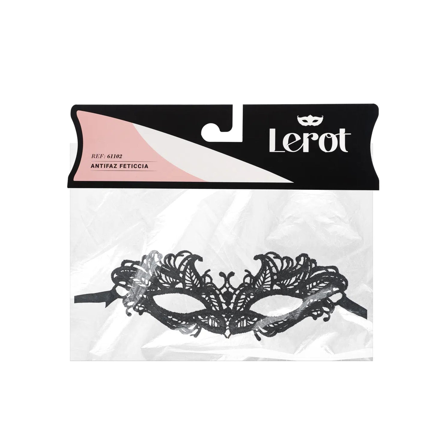Antifaz Feticcia Lerot Negro Única - Salvaje Sex Store - Salvaje Sex Store-sex-shop-bogota
