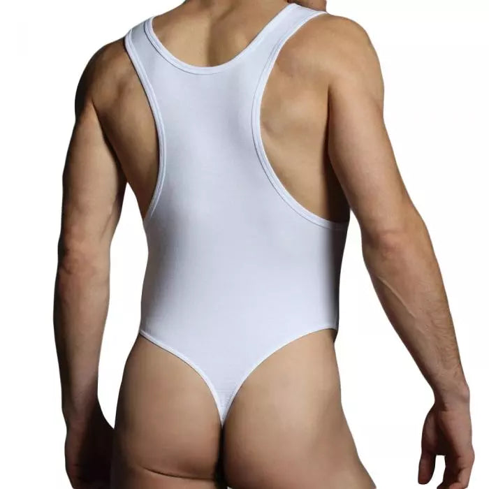 Enterizo para hombre Talla L blanco- Salvaje Sex Store