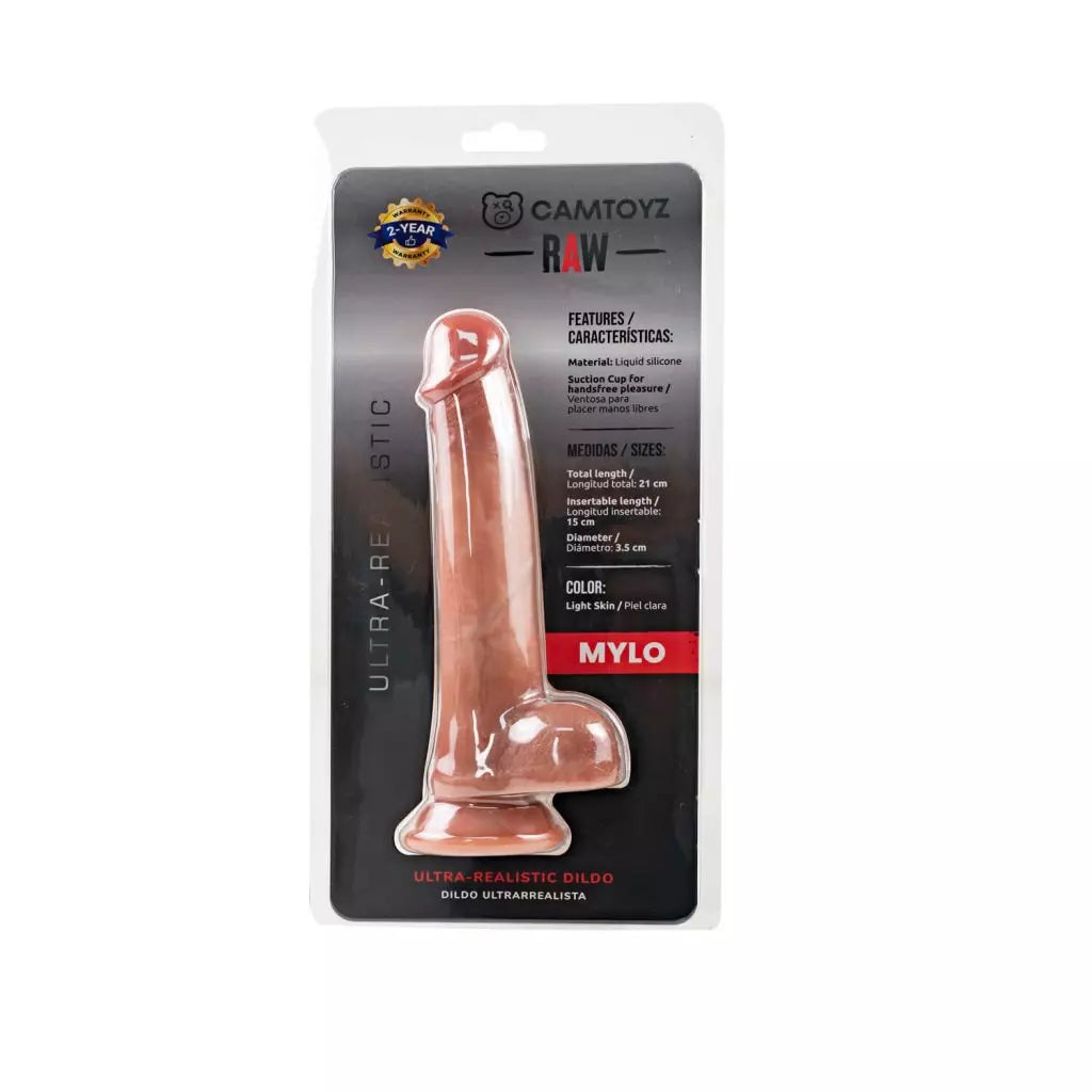 Dildo Realista Mylo 21cm Camtoys- Salvaje Sex Store