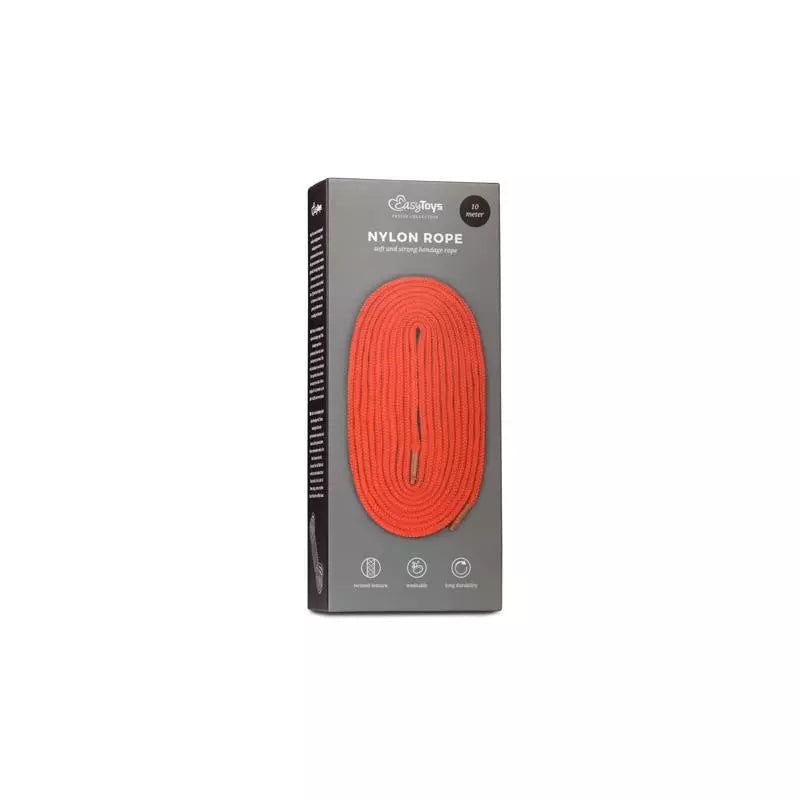 Cuerda Amarre Nylon Rope Roja 10 Metros- Salvaje Sex Store - Salvaje Sex Store-sex-shop-bogota