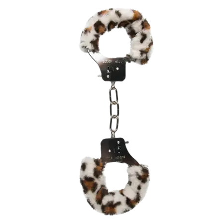 Esposas con Felpa Animal Print Furry Easy Toys- Salvaje Sex Store - Salvaje Sex Store-sex-shop-bogota