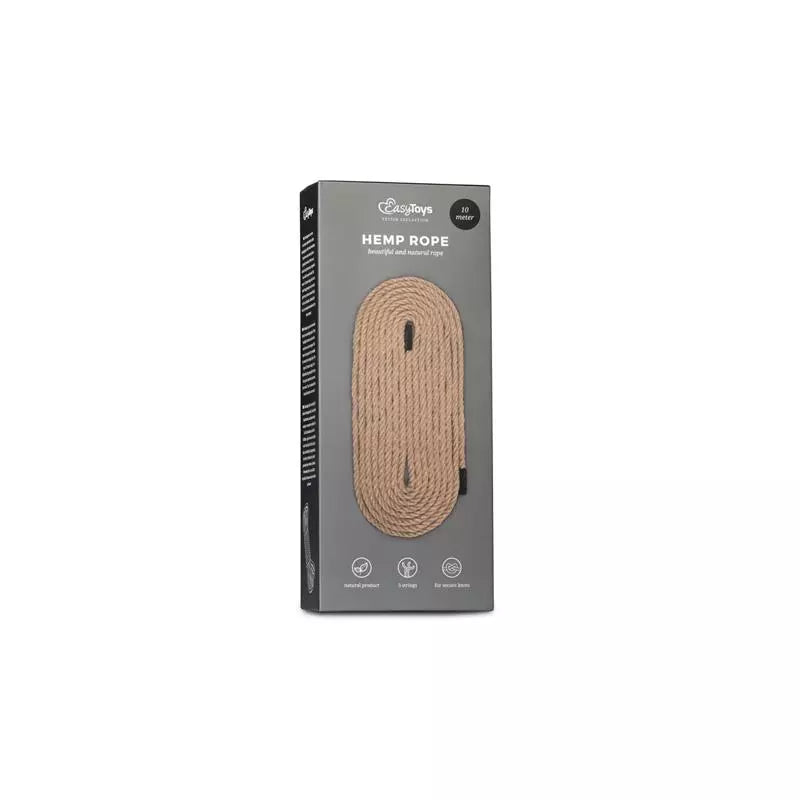 Cuerda Para Amarre Hemp Rope Cañamo 10 Metros - Salvaje Sex Store - Salvaje Sex Store-sex-shop-bogota