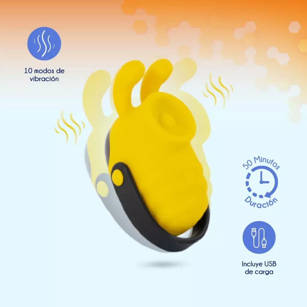 Vibrador para Clítoris Bumble Bee Amarillo Camtoyz - Salvaje Sex Store - Salvaje Sex Store-sex-shop-bogota