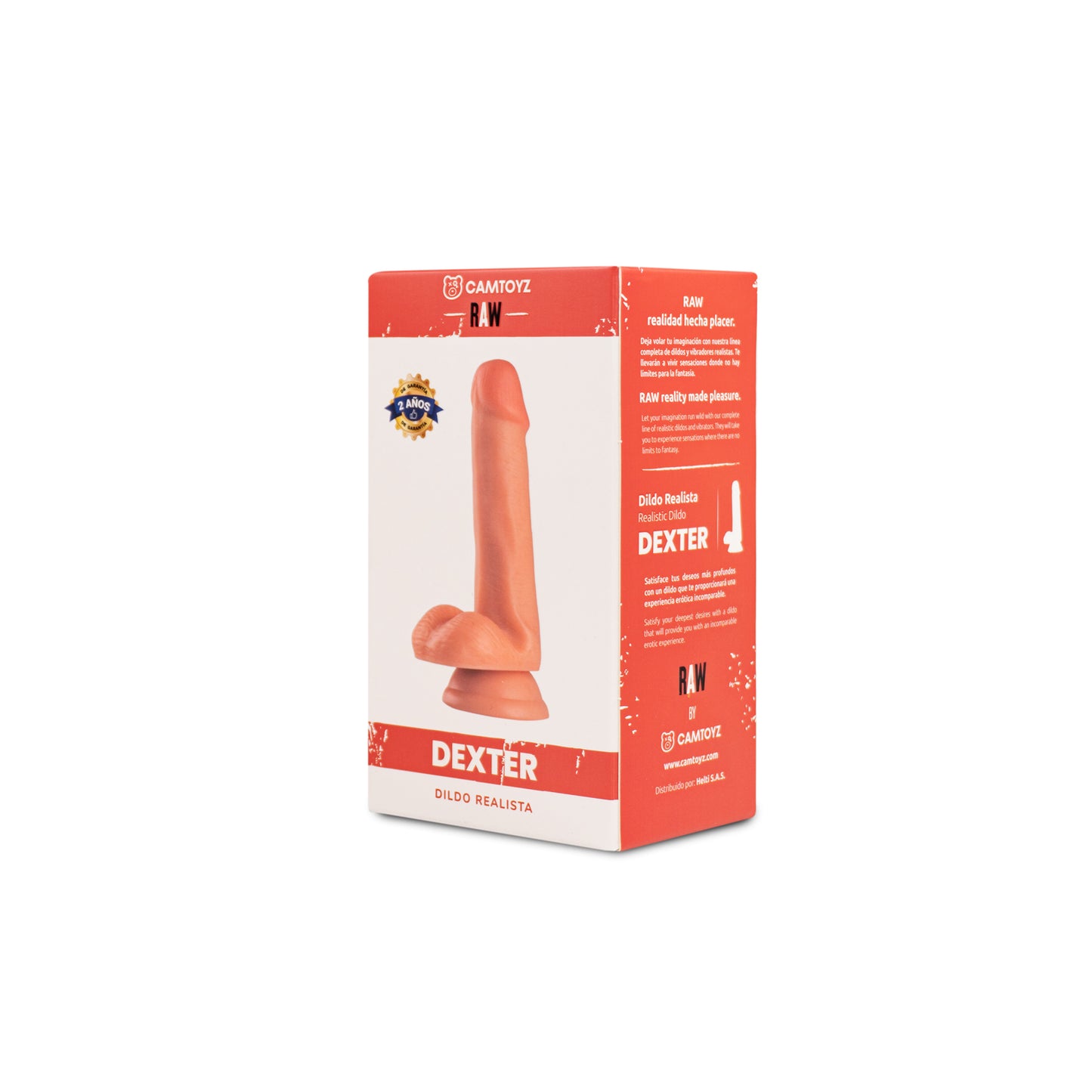 Dildo Raw Realista Dexter CamToyz - Salvaje Sex Store - Salvaje Sex Store-sex-shop-bogota