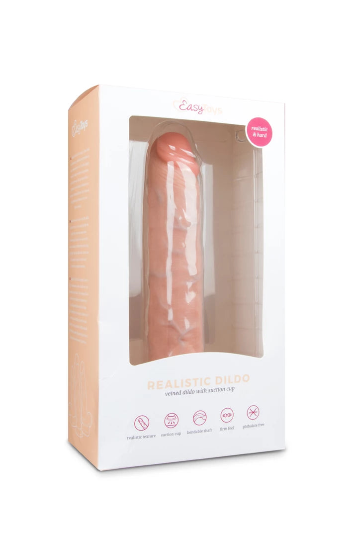 Dildo Realista Piel con Ventosa 28.5 cm - Salvaje Sex Store - Salvaje Sex Store-sex-shop-bogota