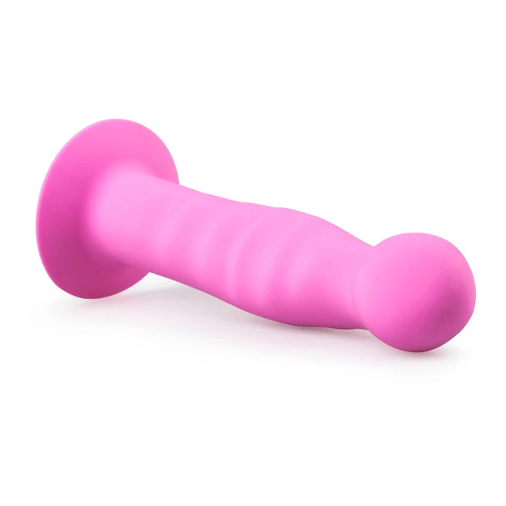 Dildo de Silicona con Ventosa Rosado 14 cm- Salvaje Sex Store - Salvaje Sex Store-sex-shop-bogota