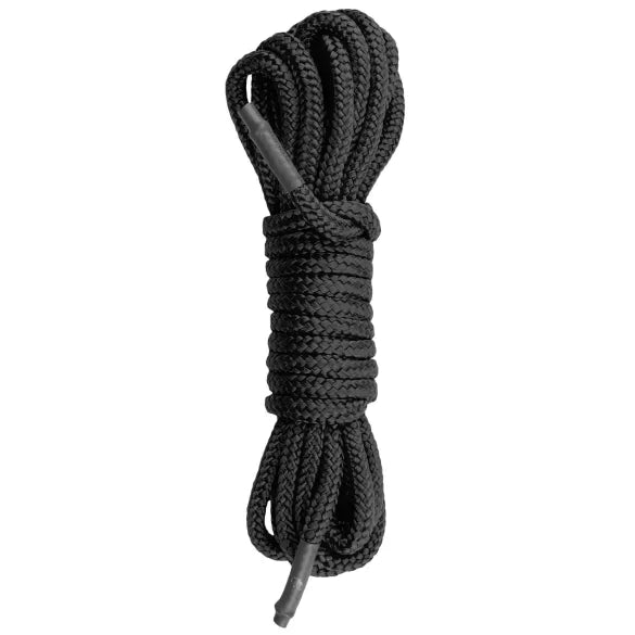 Cuerda Amarre Nylon Rope Negra 5 Metros- Salvaje Sex Store - Salvaje Sex Store-sex-shop-bogota