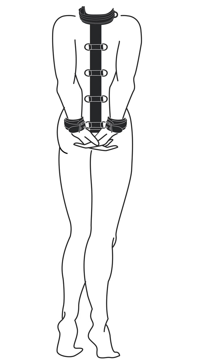 Amarre Bondage Collar con Esposas Easy Toys- Salvaje Sex Store - Salvaje Sex Store-sex-shop-bogota