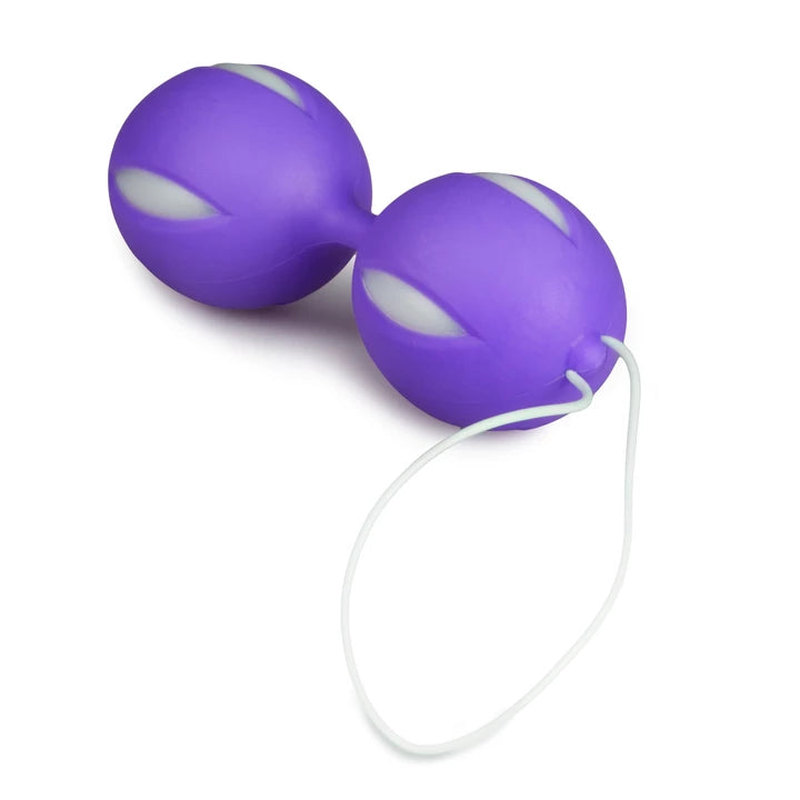 Bolas Kegel Suelo Pélvico Wiggle Doble Moradas Silicona-Salvaje Sex Store - Salvaje Sex Store-sex-shop-bogota