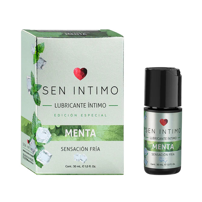 Lubricante de Menta X30ml Sen intimo - Salvaje Sex Store - Salvaje Sex Store-sex-shop-bogota