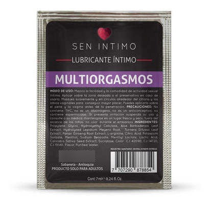 Multiorgasmos Sachet Sen Intimo - Salvaje Sex Store - Salvaje Sex Store-sex-shop-bogota