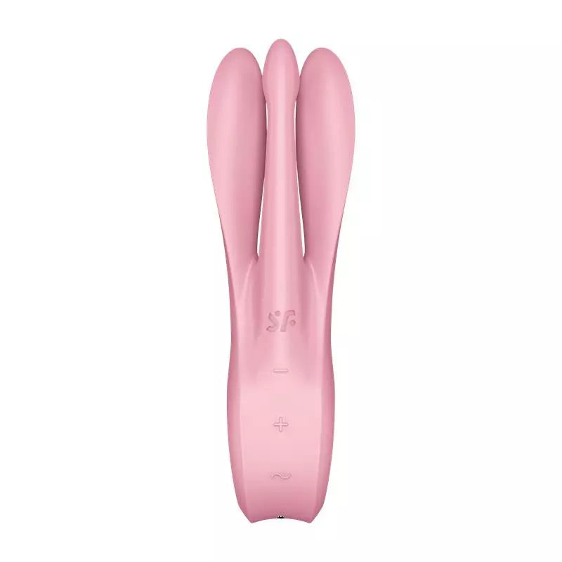 Satisfyer Threesome 1 - Vibrador Clitoris - Pink Salvaje-Sex-Store - Salvaje Sex Store-sex-shop-bogota