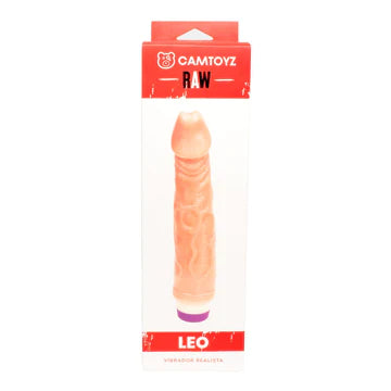 Vibrador Realista Leo Piel RAW Camtoyz - Salvaje Sex Store - Salvaje Sex Store-sex-shop-bogota