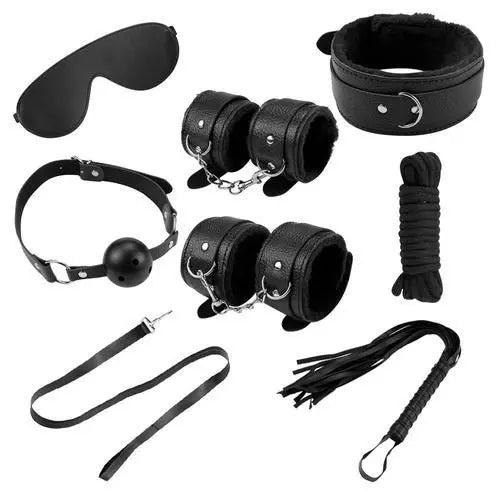 Kit De Bondage Capri Negro-Salvaje Sex Store