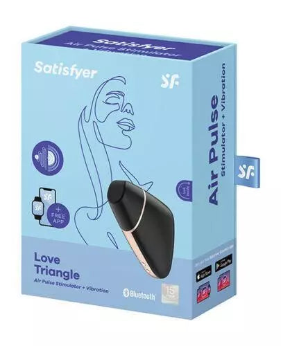 Satisfyer Love Triangle con App - Salvaje Sex Store - Salvaje Sex Store-sex-shop-bogota