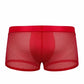 Bóxer corto rojo malla Talla M - Salvaje Sex Store