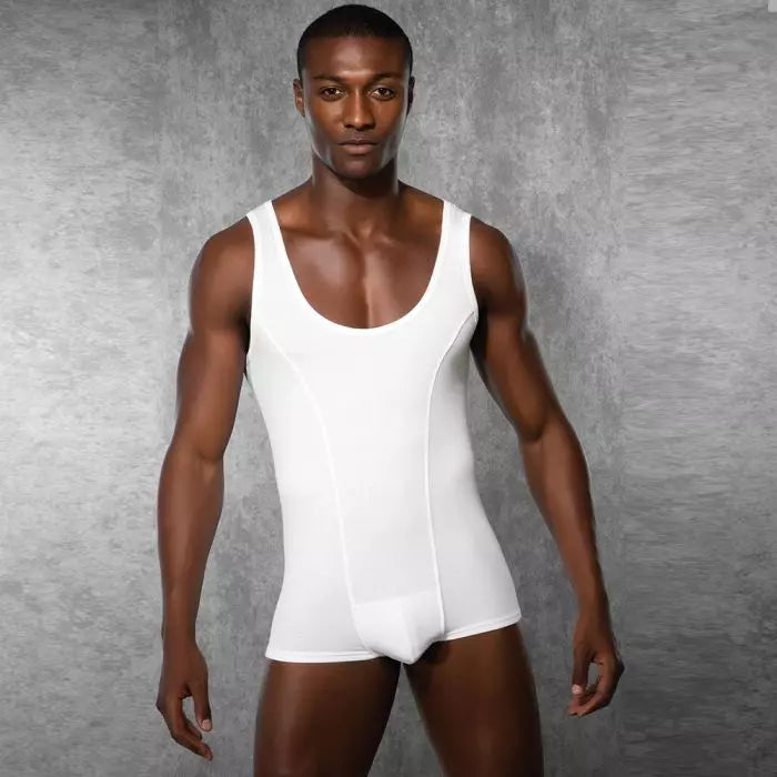 Enterizo Blanco para Hombre Talla XL- Salvaje Sex Store