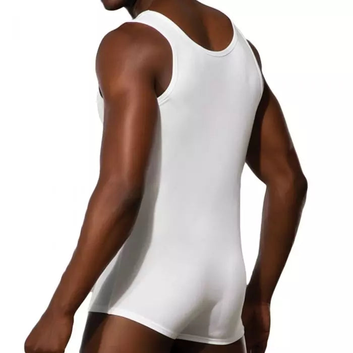 Enterizo Blanco para Hombre Talla XL- Salvaje Sex Store