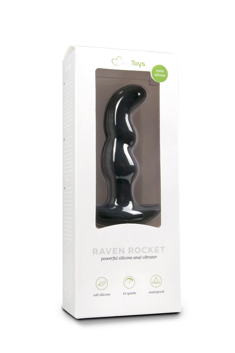 Vibrador Anal Raven 10 velocidades Easy Toys-Salvaje store - Salvaje Sex Store-sex-shop-bogota