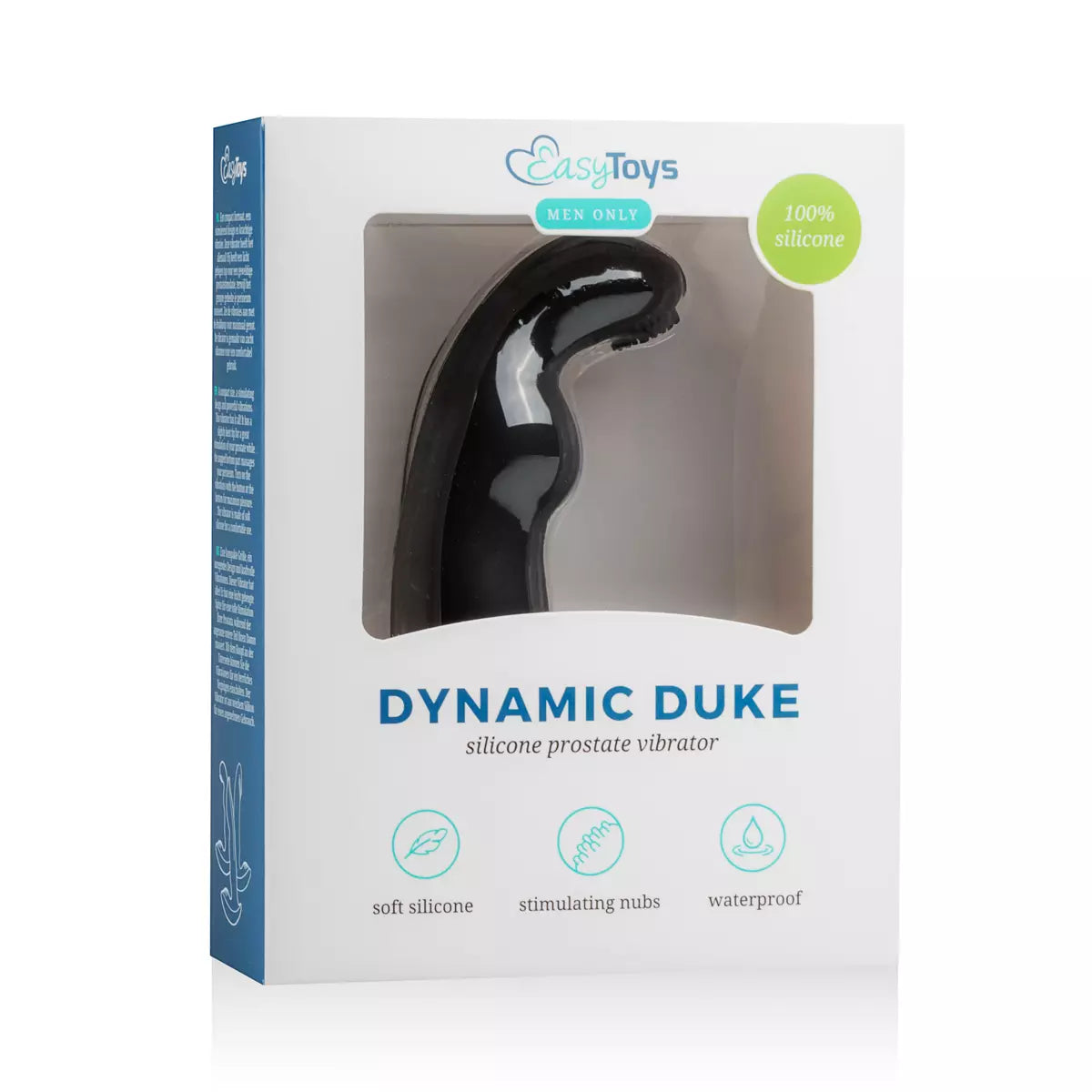 Vibrador Próstata Dynamic Duke  Silicona 11.8Cm Easy Toys