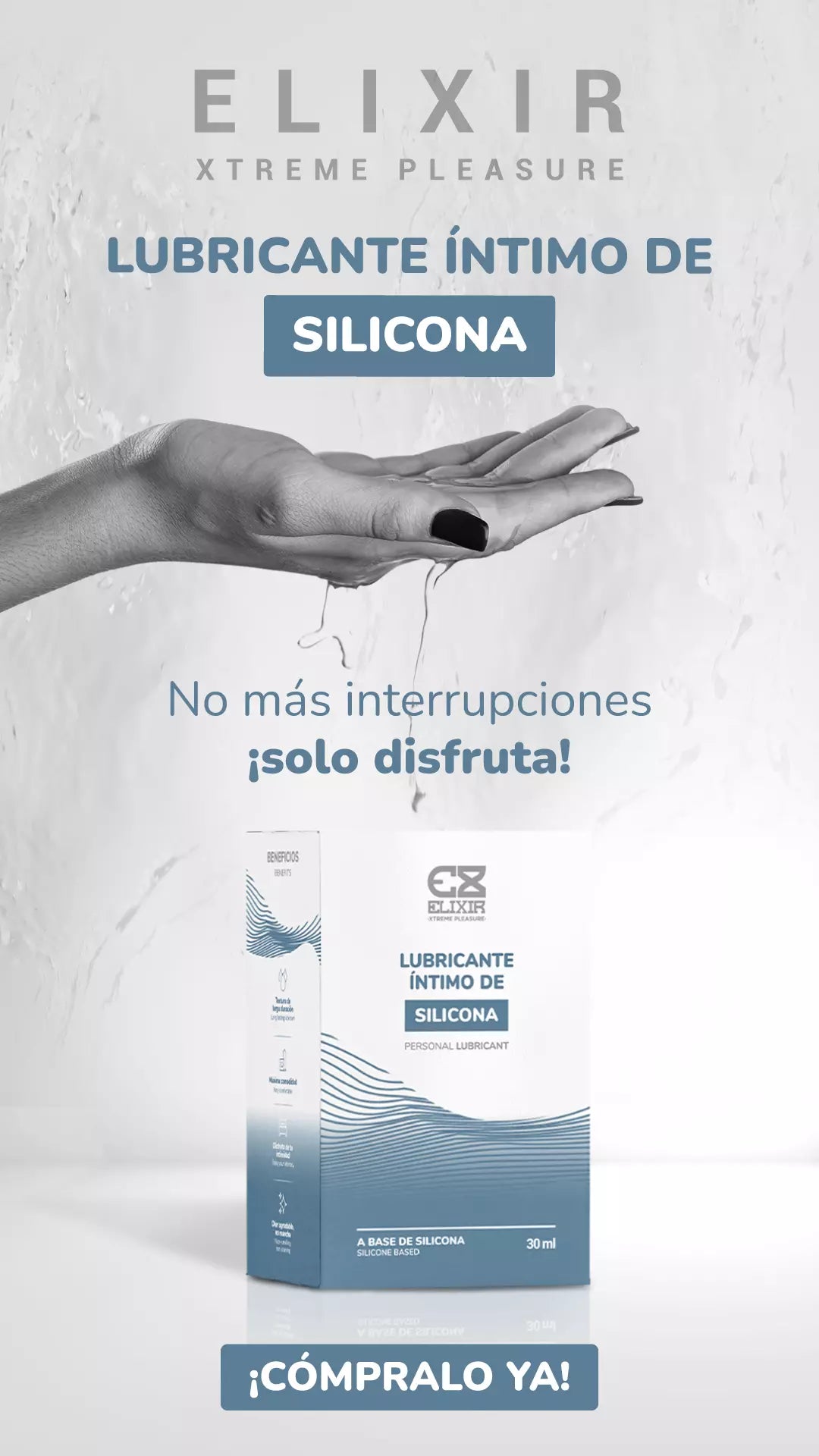 lubricante anal - silicona - lubricante