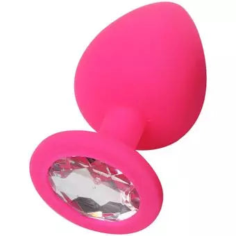 Plug Anal Silly Joya Transparente L