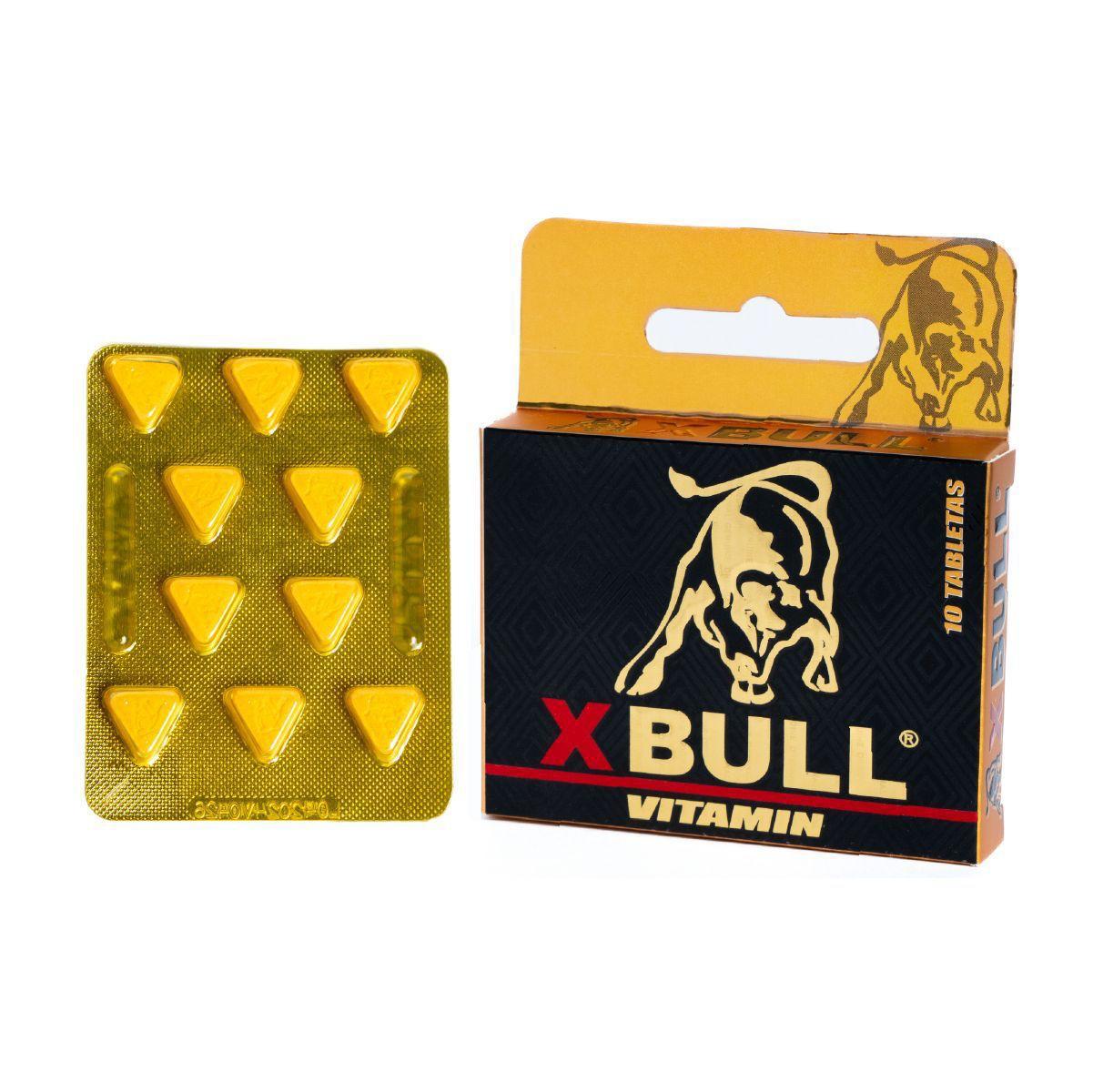 Energizante Sexual SCX Bull X 10 uds