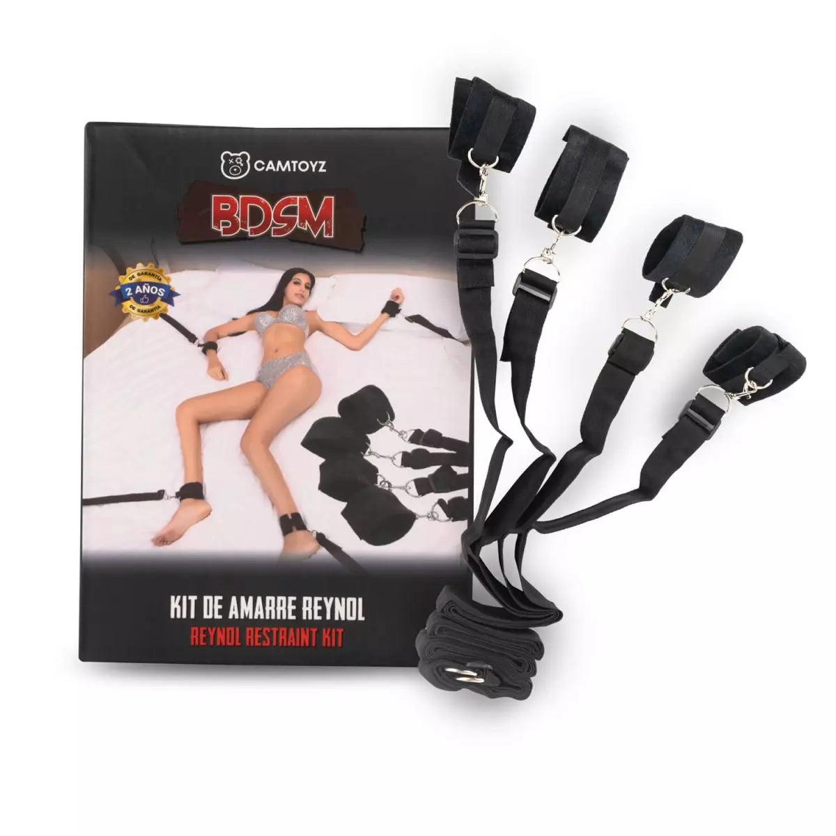 BDSM Kit de amarre Reynols Negro CamToyz - Salvaje Sex Store