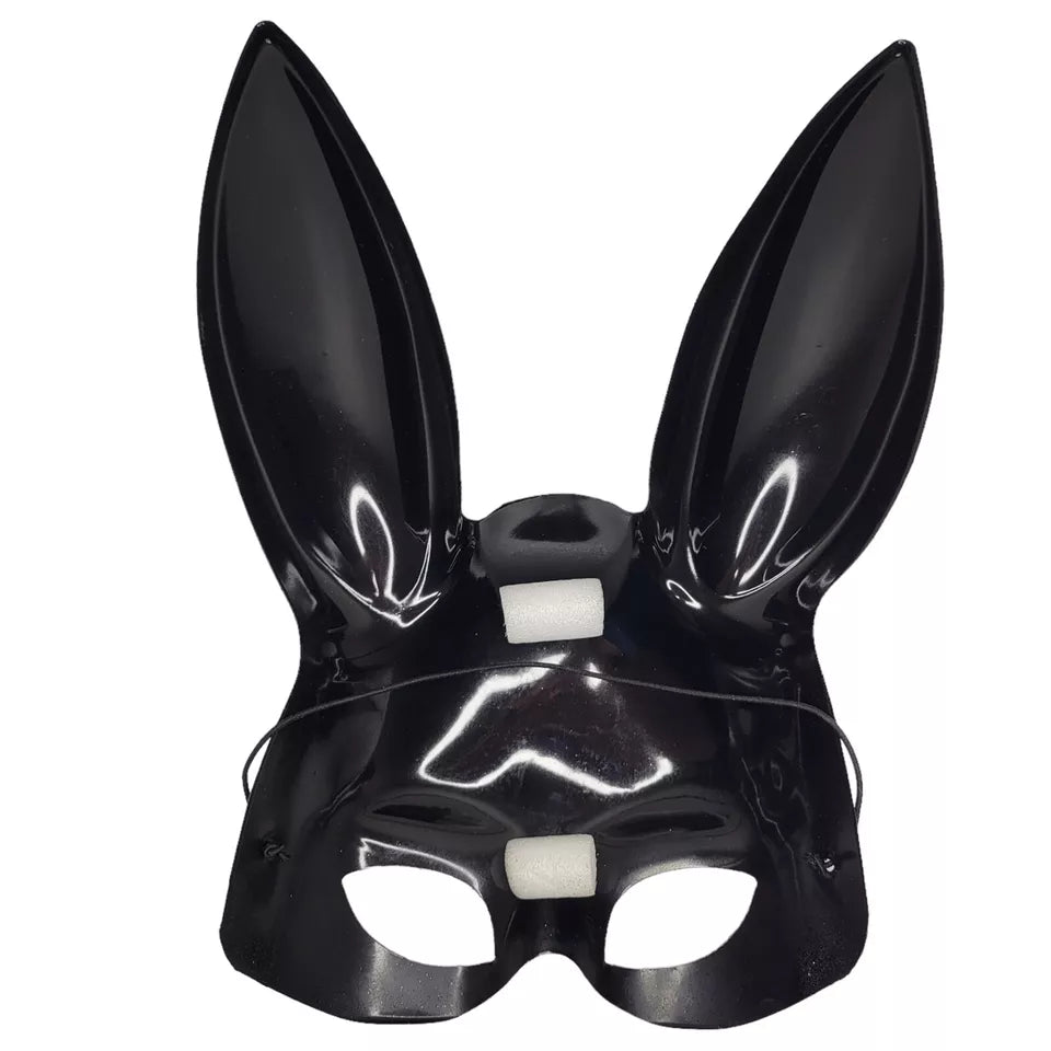 BUNNY MASK (Mascara de Conejo) Negro - Salvaje Sex Store