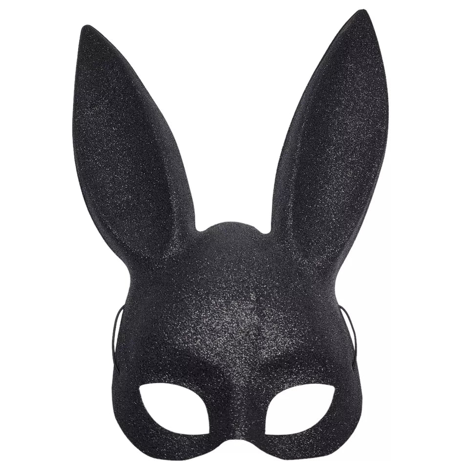 BUNNY MASK (Mascara de Conejo) Negro - Salvaje Sex Store