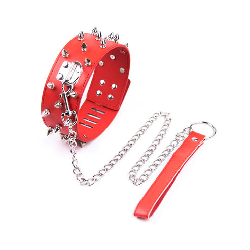 Collar de cuero-BDSM