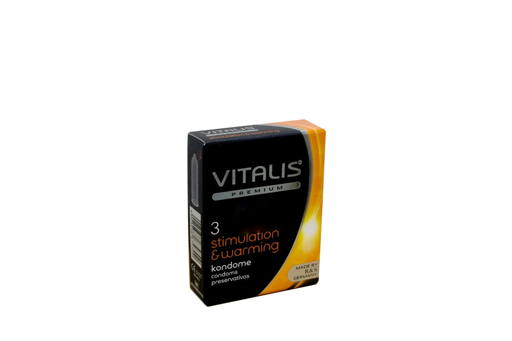 Condones Vitalis Caliente X 3-Salvaje Sex Store