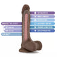 Dildo Au Naturel - Mister Perfect - Chocolate-Salvaje Sex Store