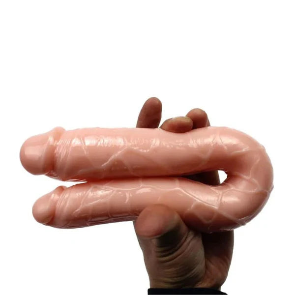 Dildo Doble Niel Piel Camtoyz-Dildo doble