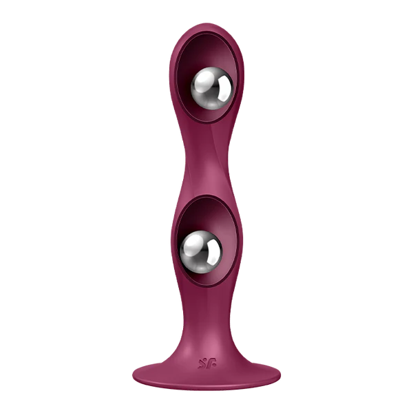 Dildo Double Ball-R Rojo Satisfyer-Dildos