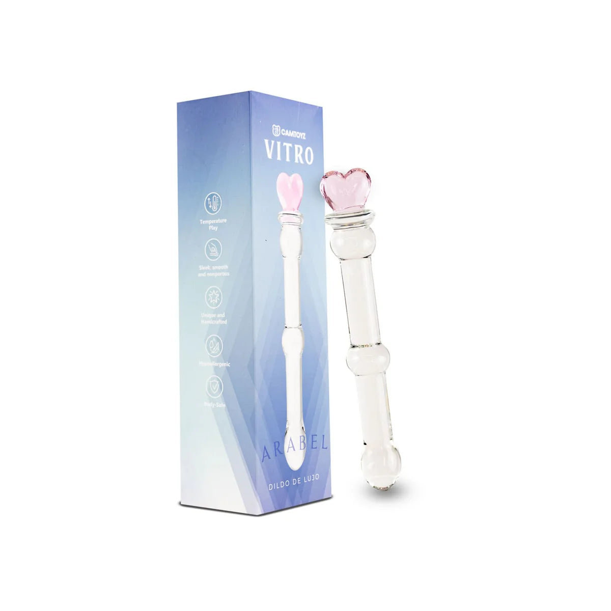 Vitro Dildo de Vidrio Arabe CamToyz - Salvaje Sex Store