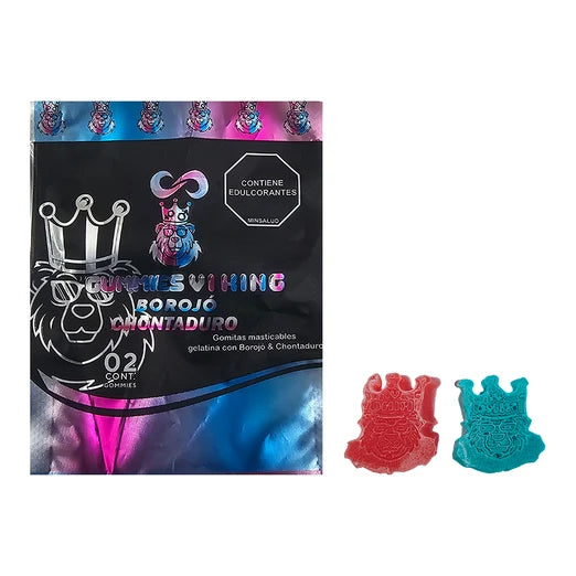 Concha Gummies Vi-King – Explosión de Líbido y Sensación Extrema 2 unidades