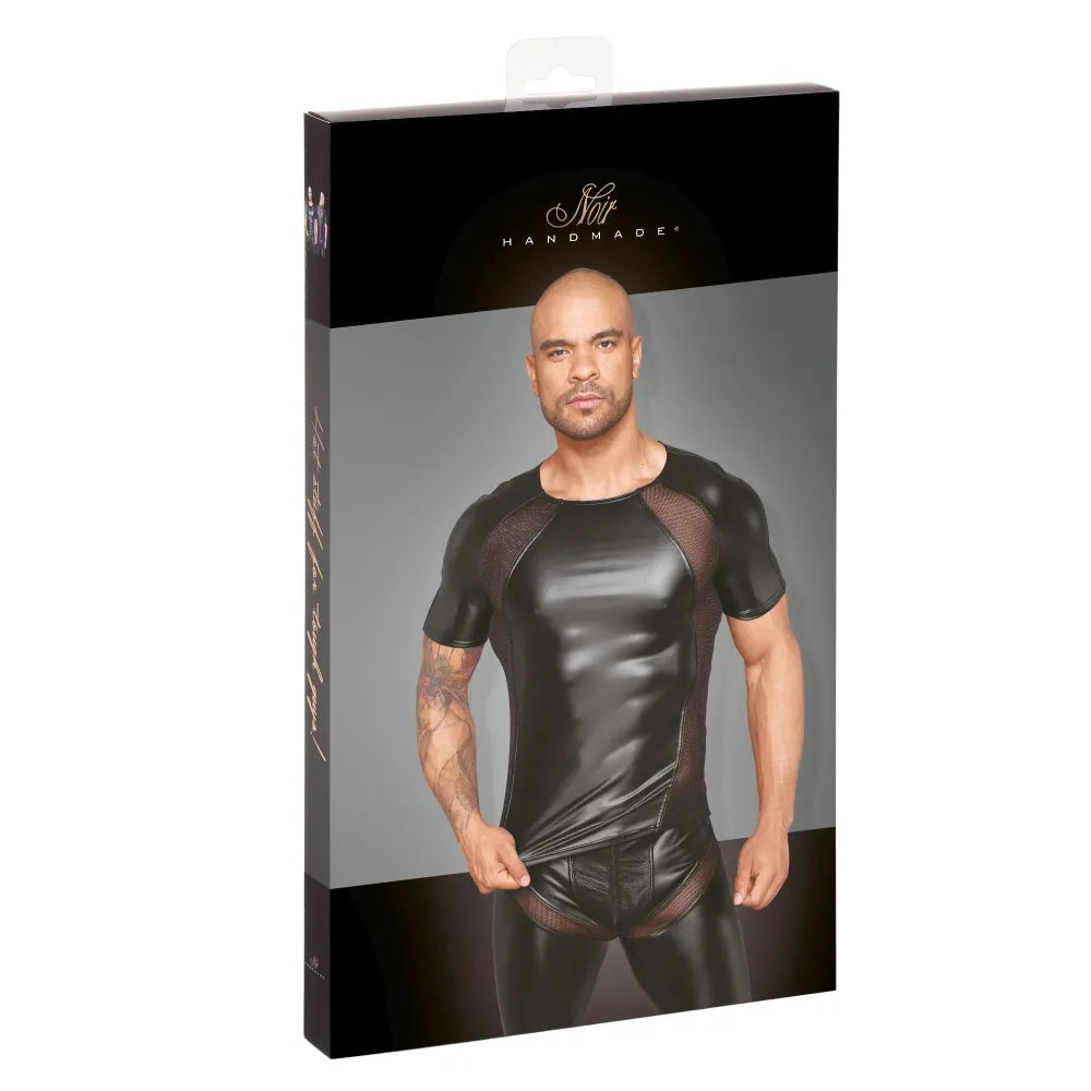 HANDMADE Camisa con Transparencia para hombre Talla M- Salvaje Sex Store