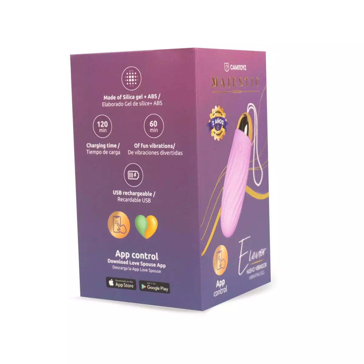 Huevo vibrador con App Elenor-Vibradores