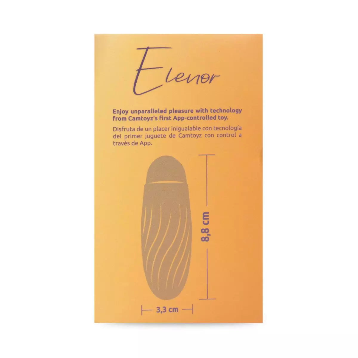 Huevo vibrador con App Elenor-Huevo vibrador