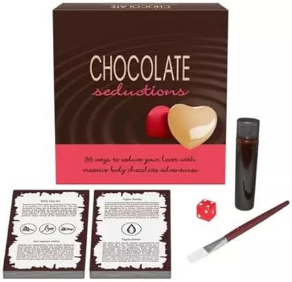 Juego erótico de mesa de chocolate seducción-Juego Erótico