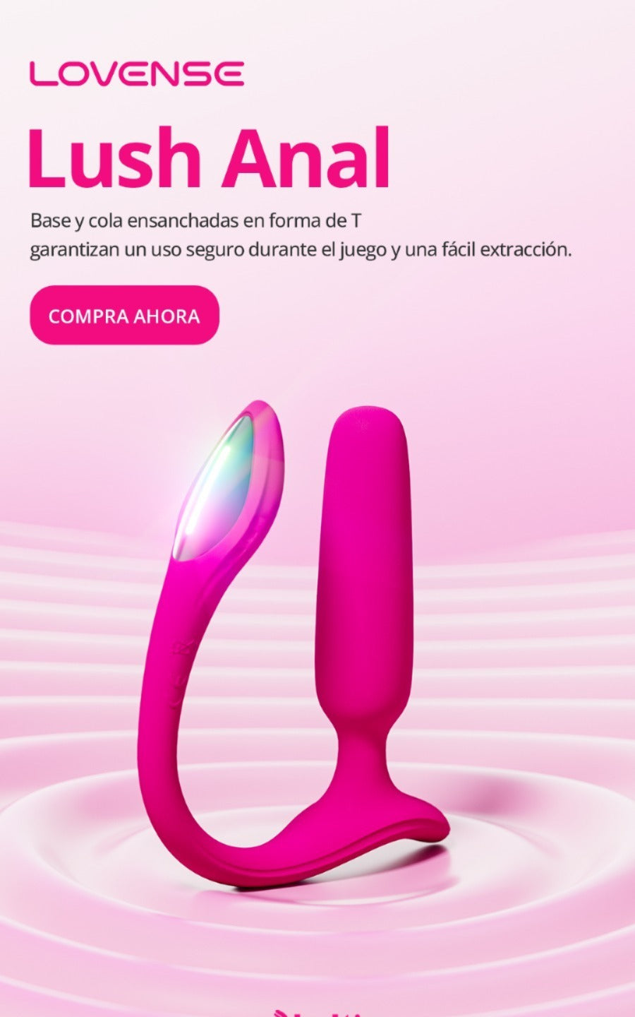 Lush Anal   Vibrador Lovense  Elixir de Placer Tecnológico