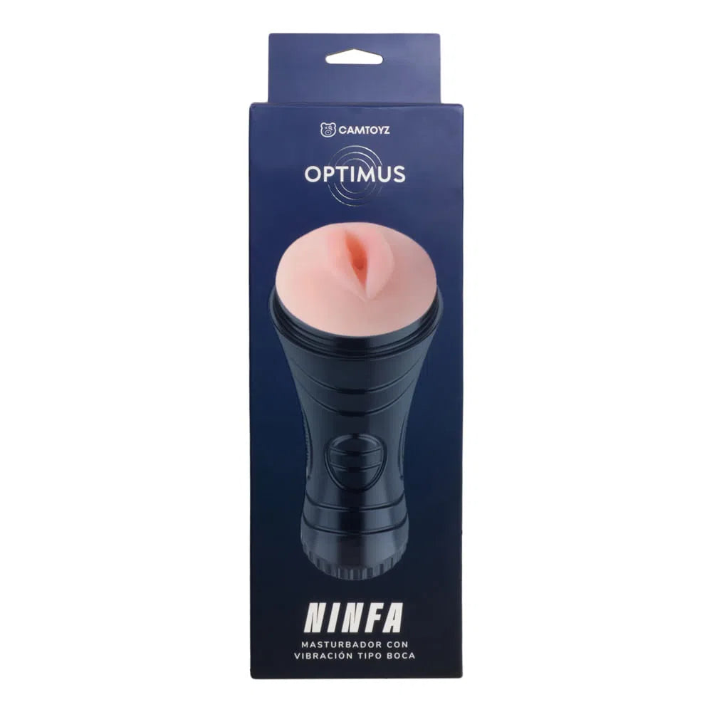 Masturbador Ninfa Con Vibracion Boca Optimus-Salvaje Sex Store