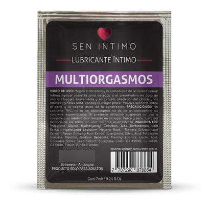 Multiorgasmos Sachet 7ml Sen Intimo-Salvaje Sex Store