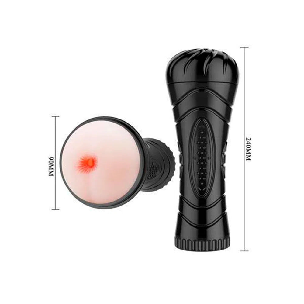 Masturbador Ninfa Con Vibracion Ano-Salvaje Sex Store