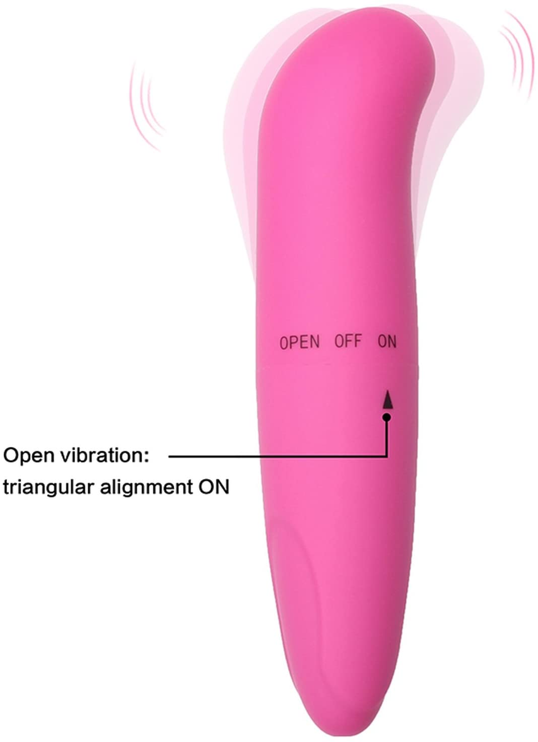 Mini Vibrador Rocco Fucsia CamToyz - Tu Erótica