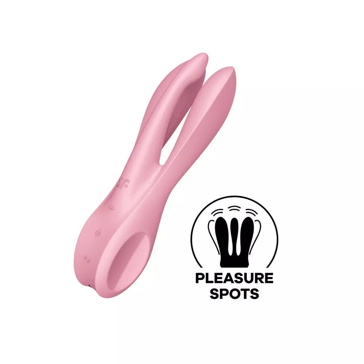 Satisfyer Threesome 1 - Vibrator - Pink-Salvaje Sex Store