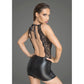 Vestido corto con encaje-Vestido corto negro-Vestido con encaje